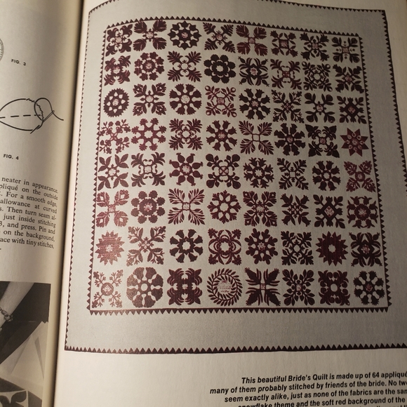 Vintage The McCall's Book of Quilts 1975 - Picture 15 of 16